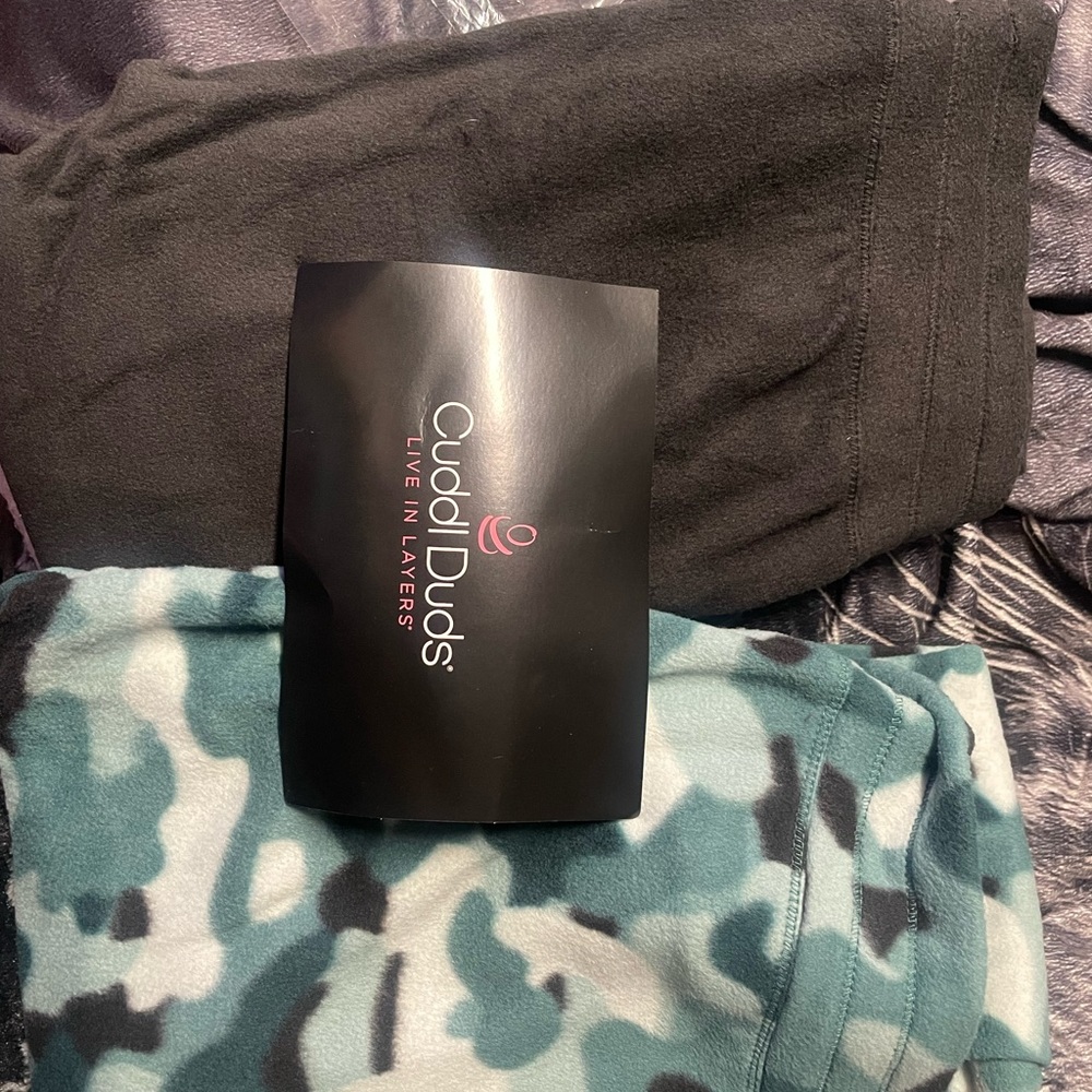 Cuddle duds fleece pants